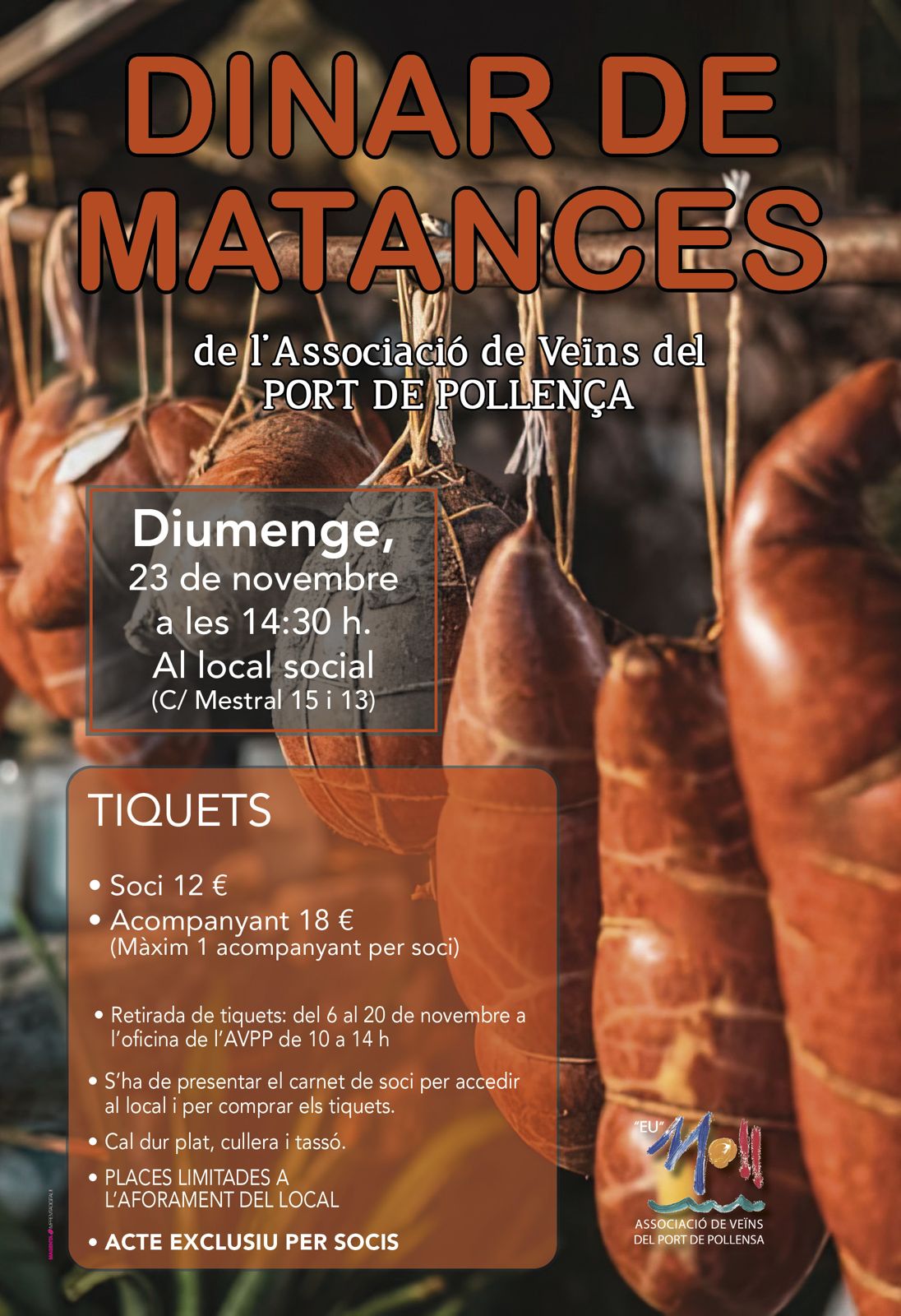 Diiumenge 23 de Novembre, dinar de matances
