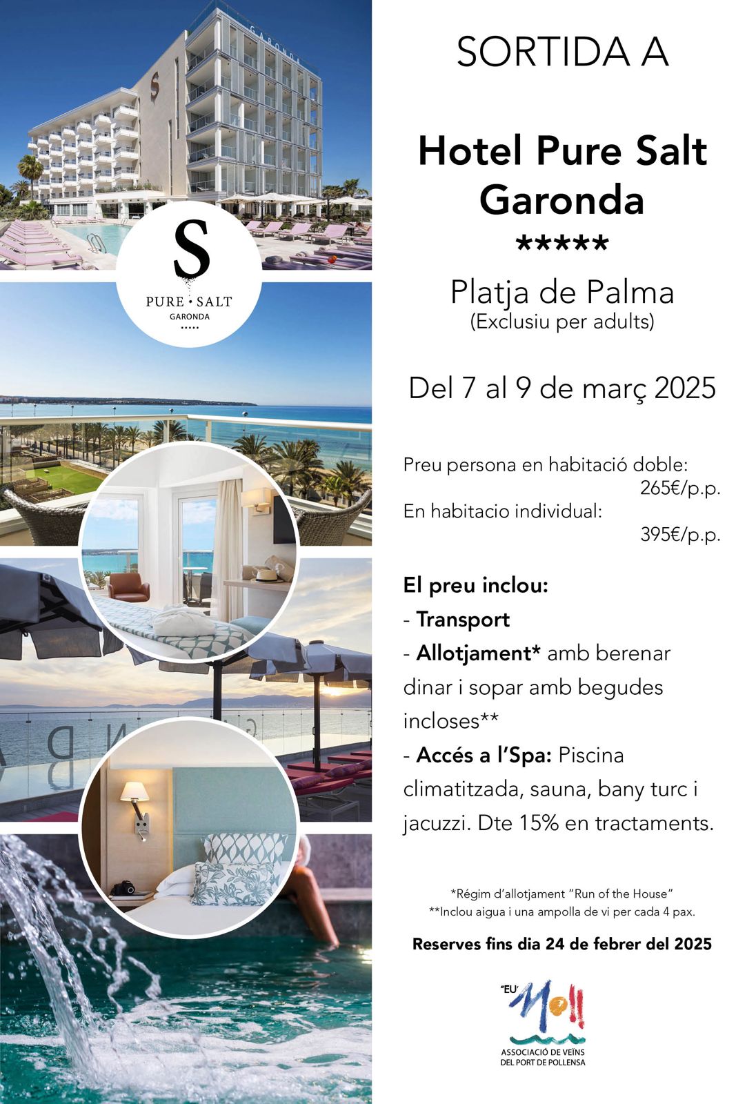 SORTIDA HOTEL PURE SALT GARONDA*****